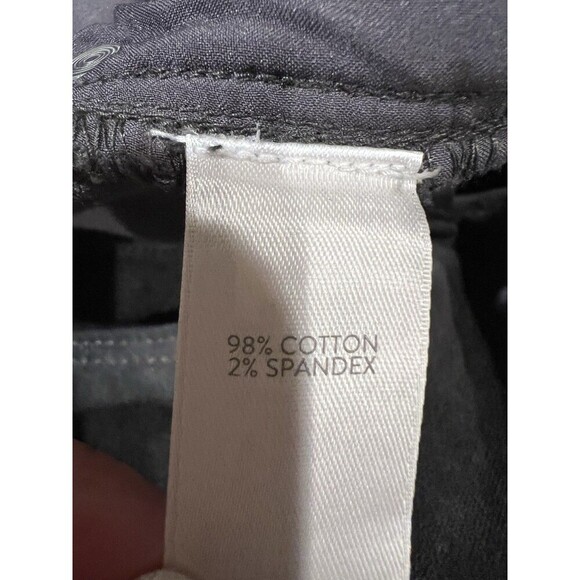 J. Jill Velvet Velour Womens Casual Pants Jeans Gray Cotton Blend Size 16 - Picture 7 of 7